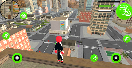 Superhero Stickman Rope Hero Gangstar Mafia - عکس بازی موبایلی اندروید