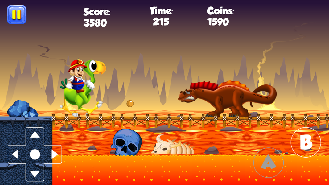 Super Adventure : Jungle Adven - Image screenshot of android app