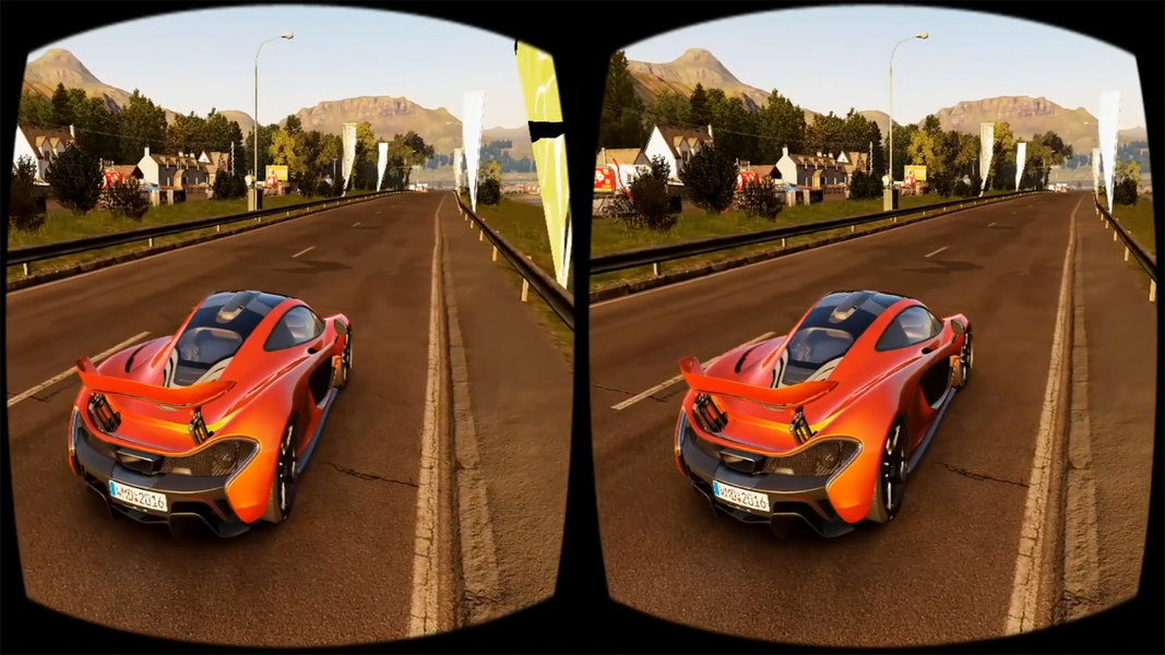 Fast cars for VR - Gameplay image of android game