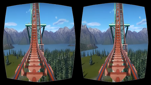 Roller coaster for VR - عکس برنامه موبایلی اندروید