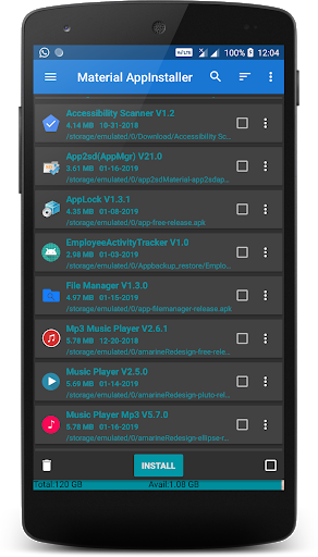 Lollipop App Installer - Image screenshot of android app