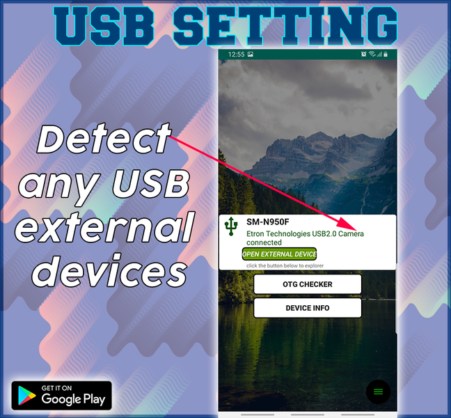 USB SETTINGS - عکس برنامه موبایلی اندروید