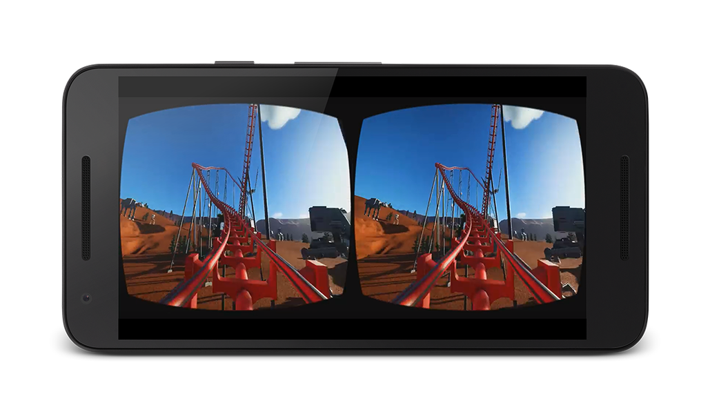 Roller coaster VR POV 3D - Image screenshot of android app