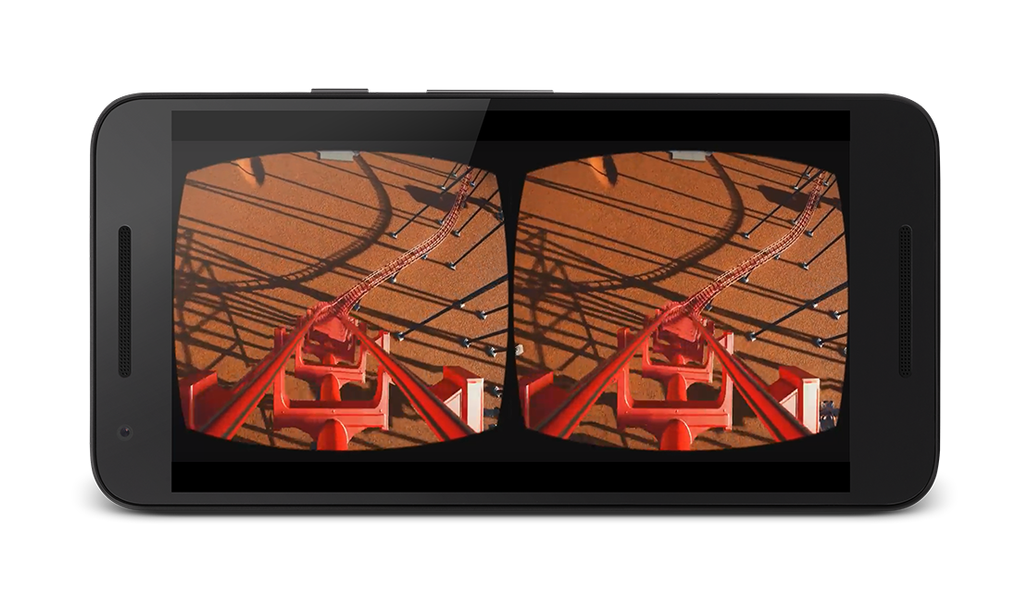 Roller coaster VR POV 3D - عکس برنامه موبایلی اندروید