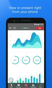ZOOM Cloud Meetings - Image screenshot of android app
