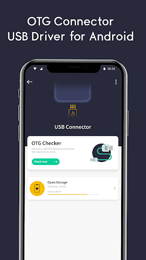 USB Connector : OTG USB Driver - عکس برنامه موبایلی اندروید