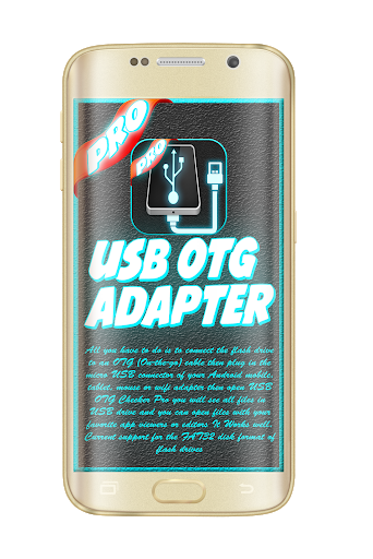 USB OTG adapter checker - Image screenshot of android app