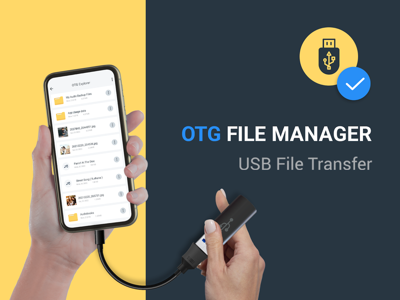 OTG Pendrive: USB File Manager - Image screenshot of android app