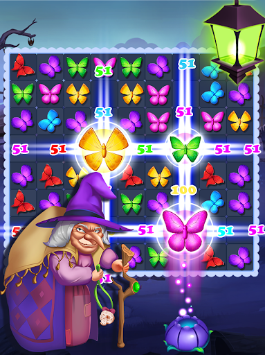 Butterfly Match Rebuild Paradise - Gameplay image of android game