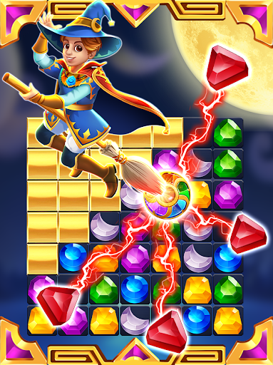 Diamond Witch Legend Puzzle - Image screenshot of android app