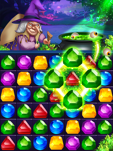 Diamond Witch Legend Puzzle - عکس برنامه موبایلی اندروید