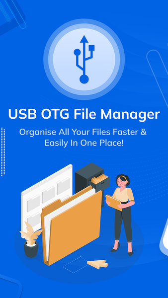 USB OTG File Manager - عکس برنامه موبایلی اندروید