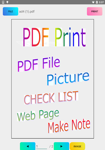 PDF PRINT - عکس برنامه موبایلی اندروید