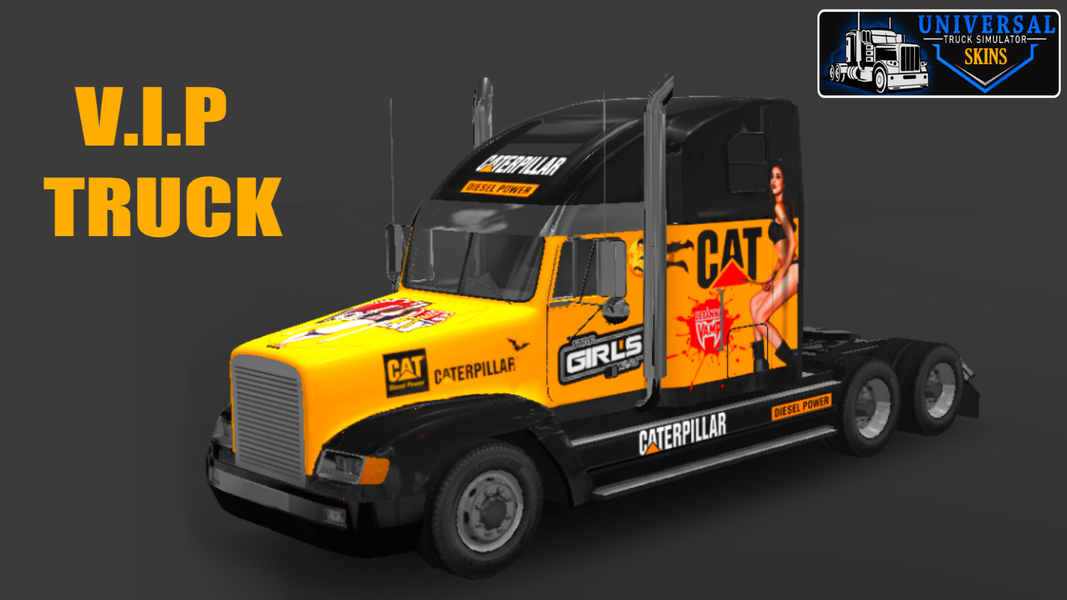 Skin Universal Truck Simulator - عکس برنامه موبایلی اندروید