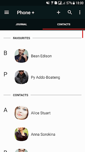 Phone + Contacts & Calls - Image screenshot of android app