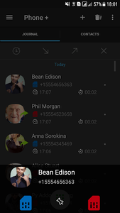 Phone + Contacts & Calls - Image screenshot of android app