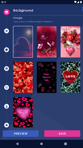 Love You Live Wallpaper - Image screenshot of android app