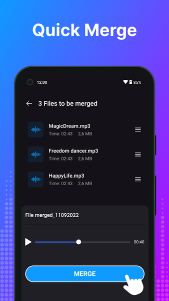 Mp3 Cutter & Video To Audio - Image screenshot of android app