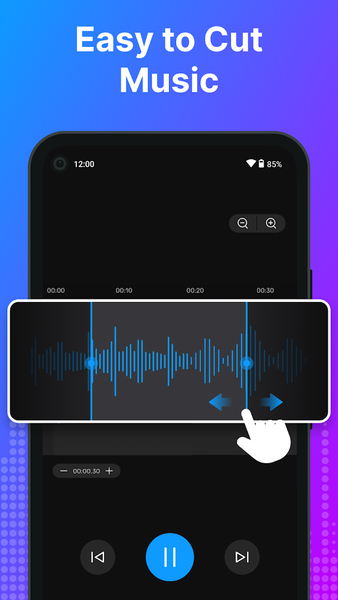Mp3 Cutter & Ringtone Maker - Image screenshot of android app