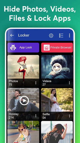 Time Private Photo Locker App - عکس برنامه موبایلی اندروید