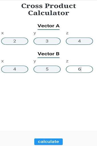 Cross product calculator store