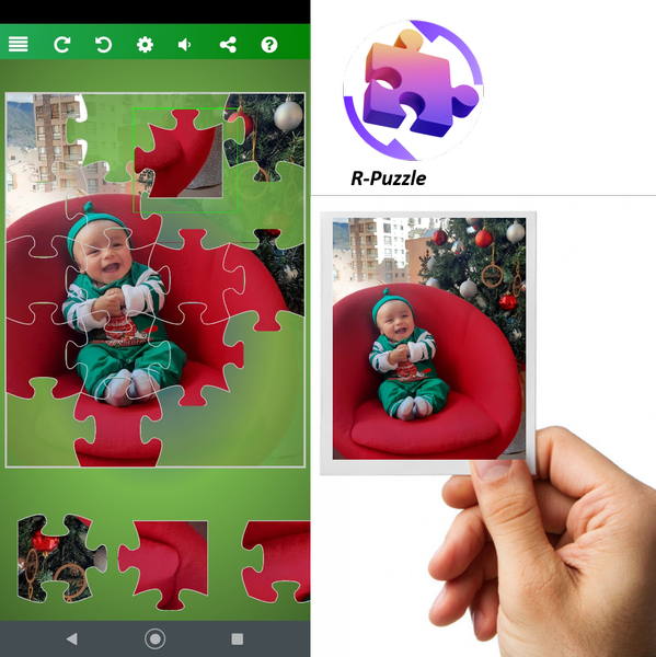 R-Puzzle Rotate & Play Vegaapp - عکس بازی موبایلی اندروید