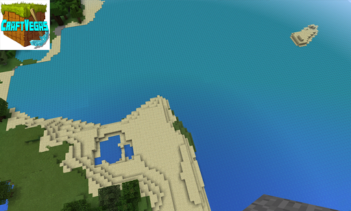 CraftVegas: Crafting & Building - Gameplay image of android game