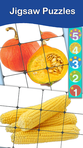 Vegetables Cards (Learn Languages) - Image screenshot of android app