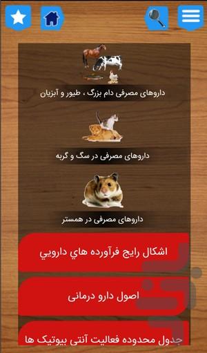 داروخانه دامپزشکی(رایگان) - عکس برنامه موبایلی اندروید
