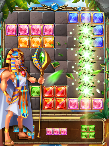 Block Puzzle Pharaoh Diamond - Gameplay image of android game