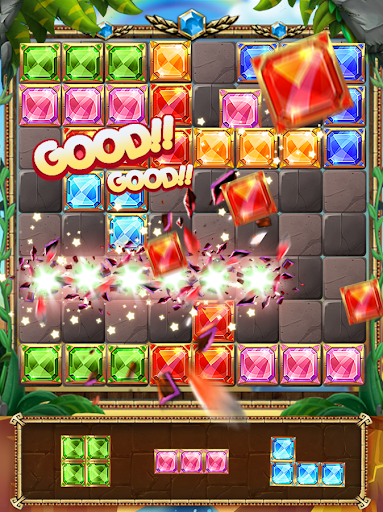 Block Puzzle Pharaoh Diamond - Gameplay image of android game