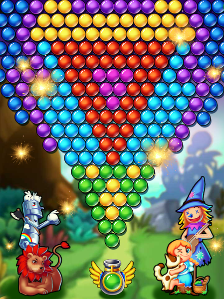 OZ Magic Land Bubble - Gameplay image of android game