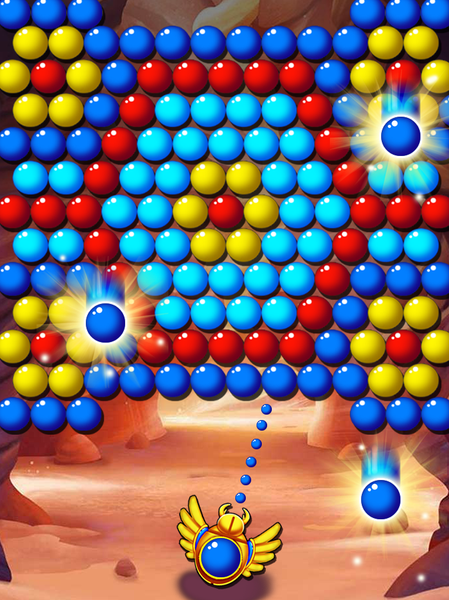 Cleopatra Bubble - Gameplay image of android game