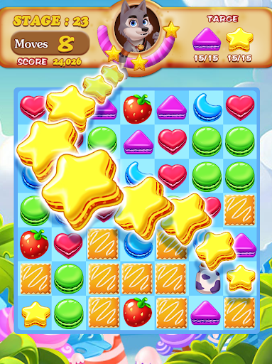 cookie crush puzzle - Gameplay image of android game