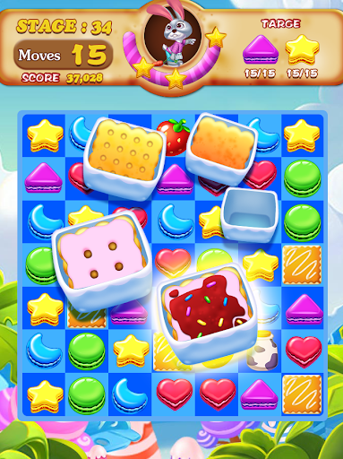 cookie crush puzzle - Gameplay image of android game