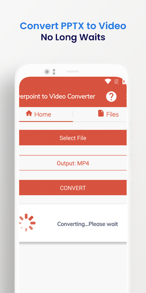 PPTX to Video Converter - عکس برنامه موبایلی اندروید