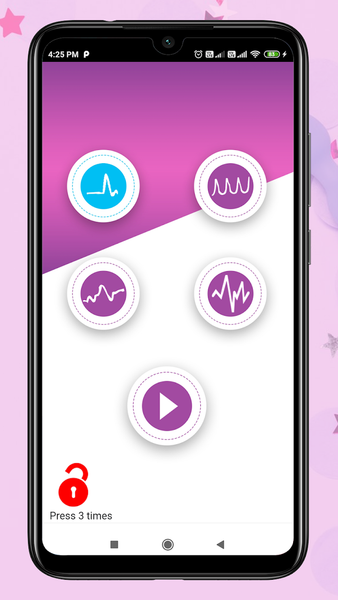 Body vibrate massager - Image screenshot of android app