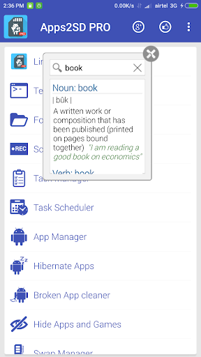 Floating Dictionary - عکس برنامه موبایلی اندروید