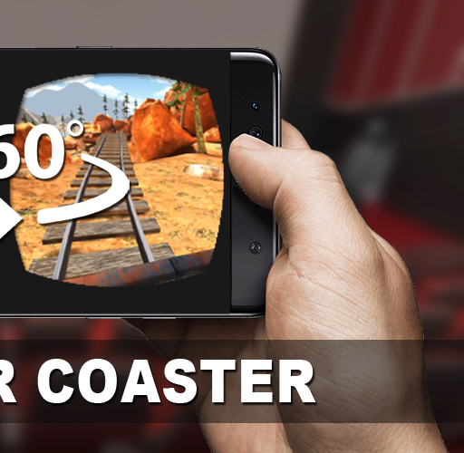 VR Roller Coaster 360 Video - Image screenshot of android app