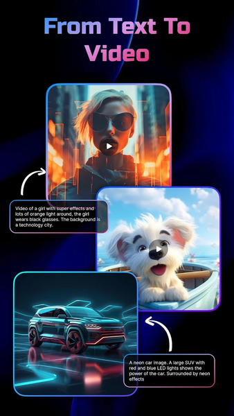 AI Video Generator: Flix AI - عکس برنامه موبایلی اندروید