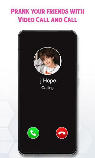 BTS Video Call - Call and Chat - عکس برنامه موبایلی اندروید