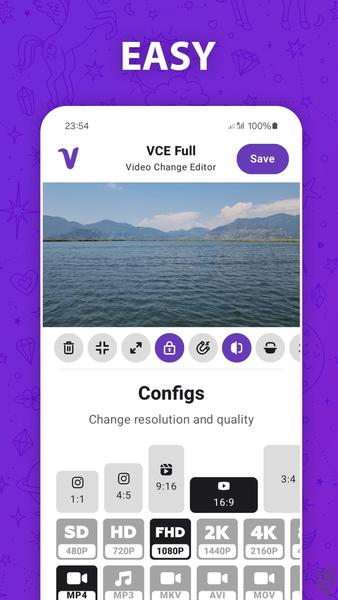 VCE-Full : Video Change Editor - عکس برنامه موبایلی اندروید