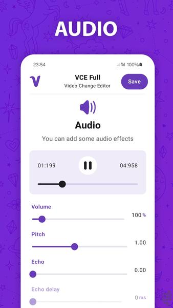 ویرایشگر ویدیو - عکس برنامه موبایلی اندروید