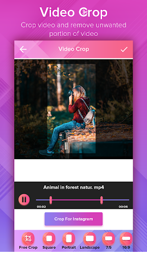 Video Crop - Image screenshot of android app