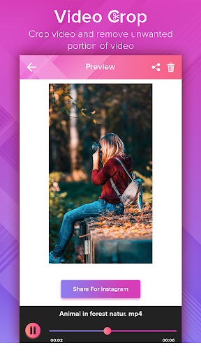 Video Crop - Image screenshot of android app