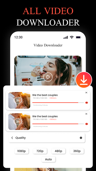 All Video Downloader Browser - عکس برنامه موبایلی اندروید