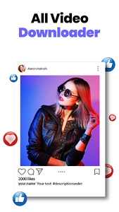 Video Downloader for social - عکس برنامه موبایلی اندروید