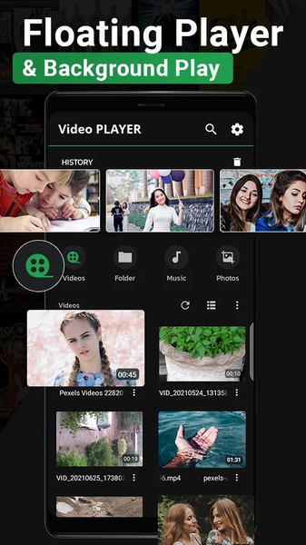 4K Video Player -All Formats - عکس برنامه موبایلی اندروید