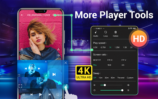 Video Player Media All Format - عکس برنامه موبایلی اندروید