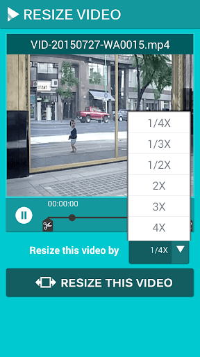 Video Resizer - Image screenshot of android app